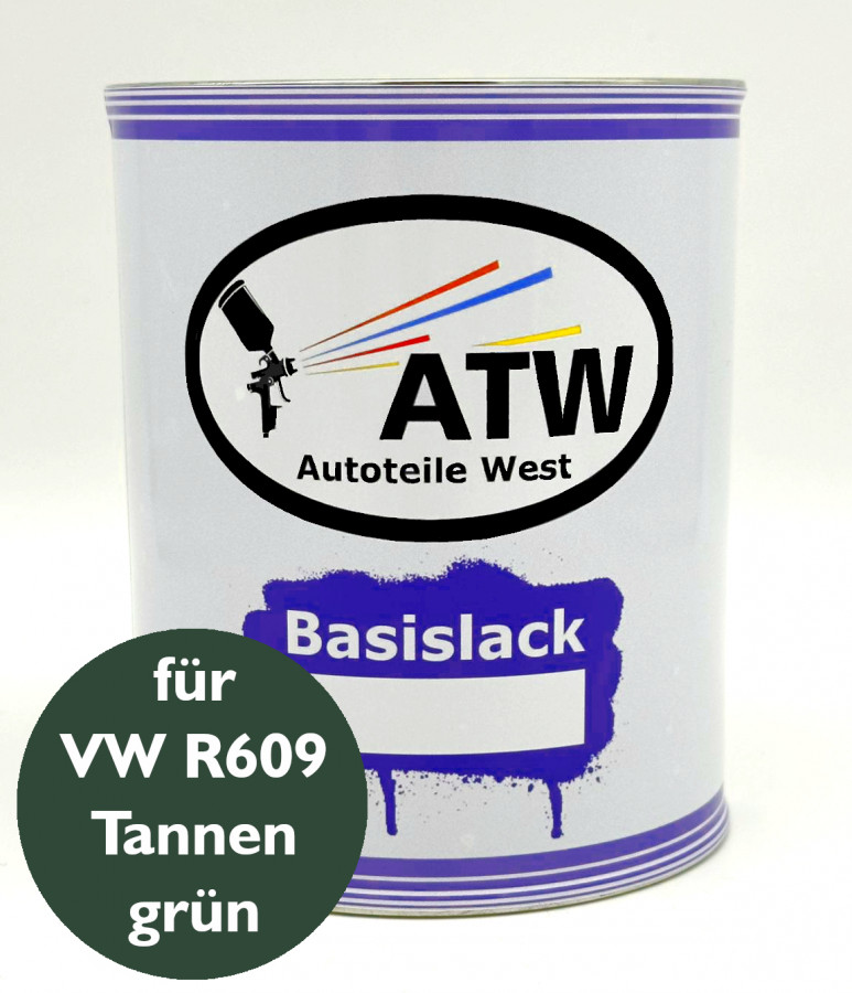 Autolack für VW R609 Tannengrün